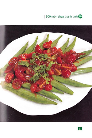 Sách 500 Món Chay Thanh Tịnh - Tập 10