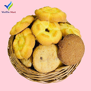 Bánh Quy Bơ Giòn 500g VietTin Mart