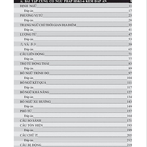 Sách Bài tập củng cố ngữ pháp HSK cấu trúc giao tiếp & luyện viết HSK4-5 (Có đủ bài tập ngữ pháp HSK1-6)