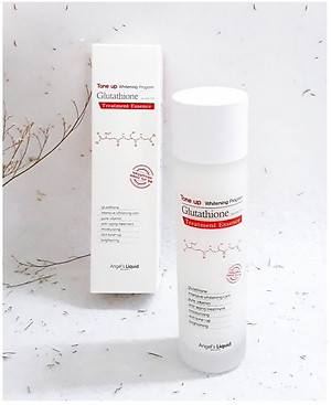 Nước Thần Dưỡng Trắng Da Cân Bằng Độ Ẩm Angel's Liquid Tone Up Whitening Program Glutathione Treatment Essence 150ml