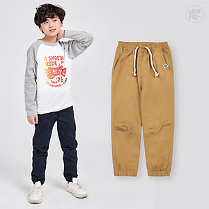 Quần dài kaki cho bé trai Bigfox - Miss Meow quần thu đông cho bé chun gấu phong cách Âu Mỹ 5 - 11 tuổi