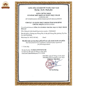 Cơm cháy nếp chà bông heo (không cay) gói 200g - Cơm cháy Ninh Bình