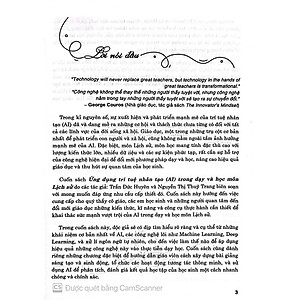 Sách - Ứng Dụng Trí Tuệ AI Trong Dạy Và Học môn lịch sử ( (Dành Giáo Viên Và Học Sinh - Dùng Cho Các Bộ SGK Hiện Hành) )