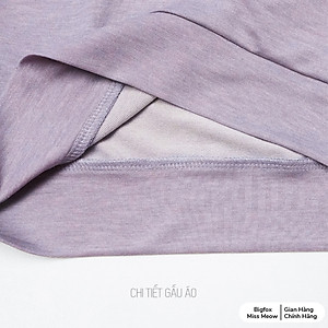 Áo thu đông cho bé gái Bigfox Miss Meow chất nỉ cotton co dãn in thỏ LHD1939, size trẻ em 3,5,7,11 tuổi 30kg 39kg