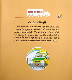 Sách Thế Giới Xe Cộ: Xe Tắc Xi_Taxi