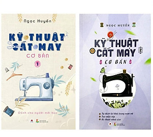 Combo Kỹ Thuật Cắt May Cơ Bản (Bộ 2 Cuốn) - HH