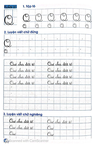 Sách Luyện Viết Đúng, Viết Đẹp 3 - Tập 2