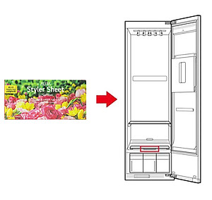 GIẤY THƠM DÙNG CHO MÁY GIẶT KHÔ LG STYLER - HÀNG CHÍNH HÃNG