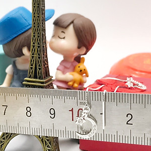  Hoa Tai Bạc Hiểu Minh HT291 Trăng Sao Mảnh Mai 