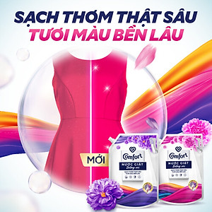 Nước Giặt Comfort Dưỡng Vải Đa Năng Hương Thời Thượng Túi 3.6KG