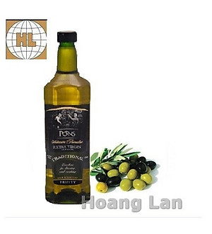 Dầu Olive Extra Virgin PONS 1L - Tây Ban Nha (chai nhựa PET)