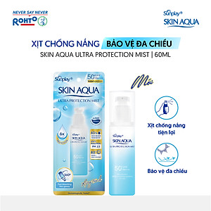 Xịt chống nắng bảo vệ đa chiều Skin Aqua Ultra Protection Mist 60ml