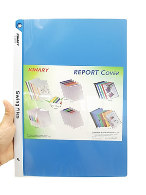 Bìa Gạt Kinary QW324A - Màu Xanh