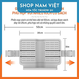 Giá Kẹp Đọc Sách Chống Cận Giá Đỡ Máy Tính Bảng Điều Chỉnh 180°
