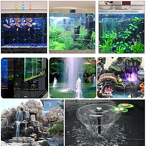 Máy bơm chìm cho quạt hơi nước hồ cá hòn non bộ thác nước tiểu cảnh 220V 45W 2500L EB-555 Smartpumps