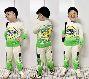 Đồ bộ bé trai, Bộ ngủ dài tay cho bé trai hình thể thao Siêu nhân từ 12-40kg chất thun lạnh mềm mịn mát