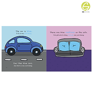 Sách - Bộ 6 cuốn Ehon song ngữ Việt - Anh: My World - Thế Giới Quanh Em - Tặng file nghe giúp bé làm quen với Tiếng Anh