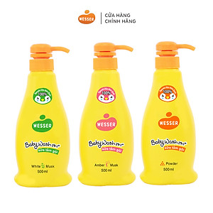 Sữa tắm gội Wesser 2 in 1 500ml