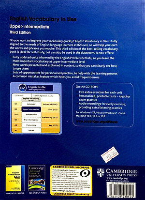 English Vocabulary in Use: Upper-Intermediate Book with Answers Reprint Edition: Vocabulary Reference and Practice