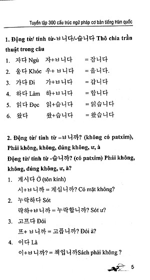Sách 300 Cấu Trúc Ngữ Pháp Cơ Bản Tiếng Hàn