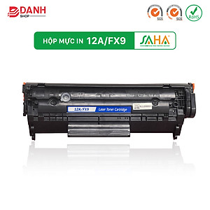 Hộp mực in SAHA 12A/FX9 cho máy in Laser HP. Canon - Hàng chính hãng