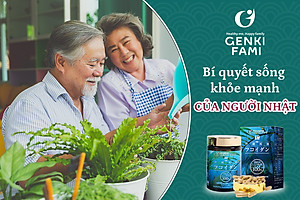 Fucoidan Genki Fami Nhật Bản, Tăng Cường Đề Kháng, Miễn Dịch, Hỗ Trợ Ngăn Ngừa Ung Bướu Hộp 150 viên