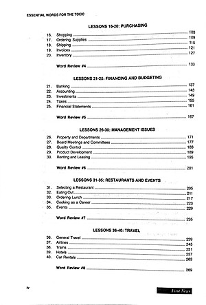 Sách Barron's Essential Words For The Toeic (Tái Bản)
