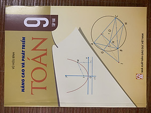Combo Nâng cao và phát triển Toán lớp 9 tập 1+2