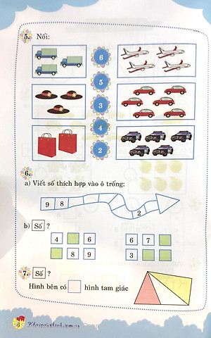 Sách 100 Đề Kiểm Tra Toán Lớp 1