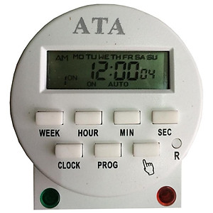 Ổ cắm hẹn giờ ATA AT-08C dạng kỹ thuật số - Hàng chính hãng
