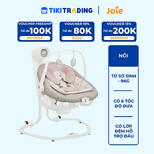 Nôi Đưa Trẻ Em Joie Serina 2in1 Flowers Forever