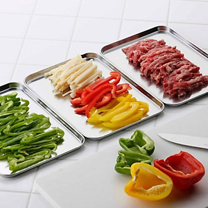Khay inox đựng thực phẩm đa năng Echo Metal - Hàng nội địa Nhật Bản (#Made in Japan)