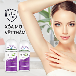Lăn Khử Mùi – Trắng Mịn – Quyến Rũ M.pros 60ml