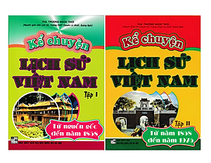 Sách - Combo Kể Chuyện Lịch Sử Việt Nam Tập 1 + 2 (HA)