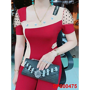 Đồ bộ thun cát hàn mặc nhà-CH4