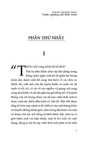 Trước Ngưỡng Cửa Bình Minh