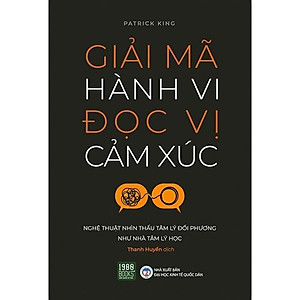 Sách - Giải Mã Hành Vi Đọc Vị Cảm Xúc - 1980books