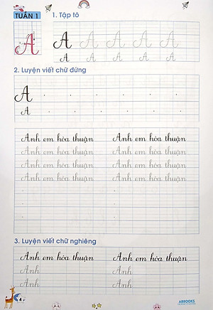 Vở Ô Ly Có Chữ Mẫu Luyện Viết Chữ Đẹp - Nâng Cao Nét Thanh, Nét Đậm - Tập 1 (Tái Bản)