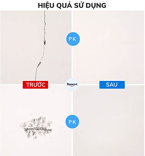 Kem Vá Tường LKB Keo Trám Tường Đa Năng Che Vết Nứt Tường - Hàng Chính Hãng