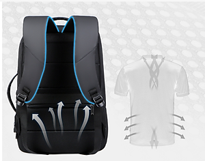 Balo laptop nam thông minh đa năng thời trang cao cấp phong cách mới 15.6"