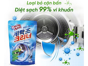 Combo 2 Gói Bột Vệ Sinh Lồng Máy Giặt 