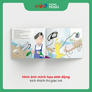 Truyện Ehon bé 3-4-5 tuổi - Bàn là ơi, cậu làm gì thế?