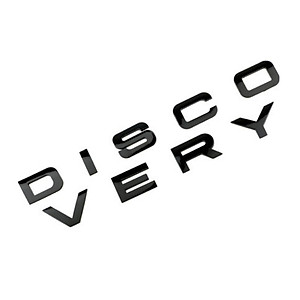 Decal chữ nổi 3D Discovery dán xe ô tô