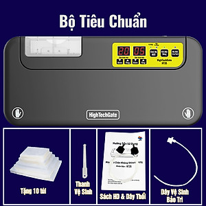 Máy hút chân không thực phẩm NT35 bán công nghiệp, đường hàn lớn 35cm, tự động và không kén túi, tích hợp tính năng thổi phồng, hàng chính hãng