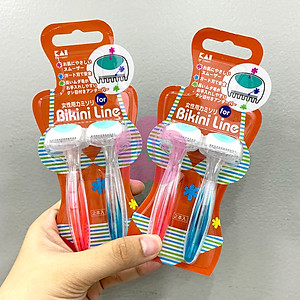 Dao Cạo Bikini Dành Cho Nữ Kai Line MTG-2B 011641 (Set 2 Cây)