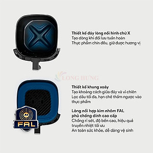 Nồi chiên không dầu Bluestone 7 lít AFB-5856 - Hàng chính hãng