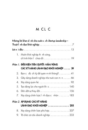 Sách Thuật Lãnh Đạo Khởi Nghiệp