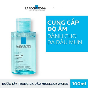 Nước Tẩy Trang Làm Sạch Sâu Và Kiểm Soát Bã Nhờn Cho Da Dầu Và Da Mụn La Roche Posay Effaclar Micellar Water 100ml