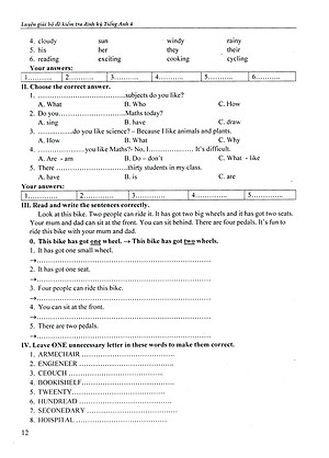 Sách Luyện Giải Bộ Đề Kiểm Tra Định Kì Tiếng Anh 4