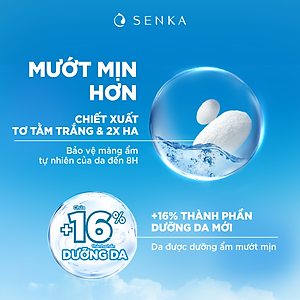 Sữa Rửa Mặt Tạo Bọt Chiết Xuất Tơ Tằm Trắng Senka Perfect Whip 120g - 14839